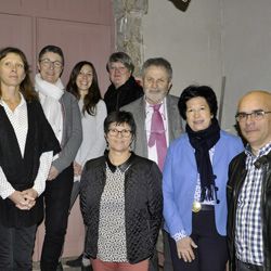 Inauguration des bureaux NovaliSs aux Herbiers en présence de Véronique Besse et Gérard Hérault